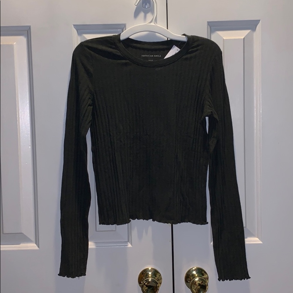 American Eagle ribbed top